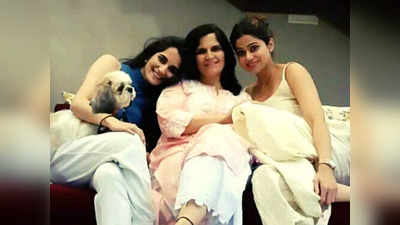 PHOTO: Raqesh Bapat की मां और बहन से मिलीं Shamita Shetty, शादी की चल रही हैं तैयारियां?