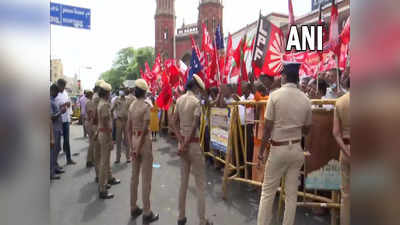 Bharat Bandh Live Day 2 : संपाच्या दुसऱ्या दिवशी पश्चिम बंगाल, केरळ, तामिळनाडुत सार्वजनिक वाहतूक विस्कळीत