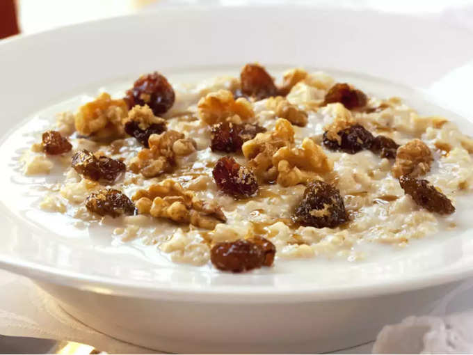 ​ஓட்ஸ் - வால்நட் (oats with walnut)