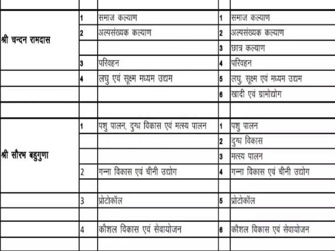dhami cabinet list 2
