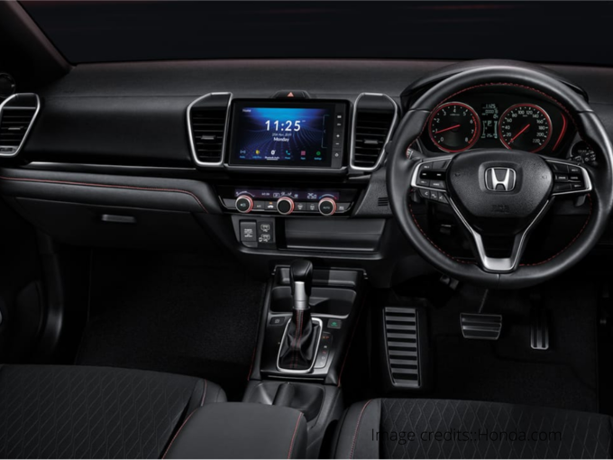 Honda City Hybrid 2022 int