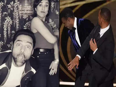 Video: Abhay Deol ने फ्रेंड के साथ रीक्रिएट किया Oscar  के विल स्मिथ और क्रिस रॉक के थप्पड़ वाला सीन