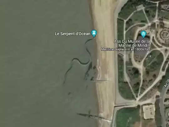 Giant 'Snake Skeleton' On Google Maps Sparks Titanoboa Theories, But