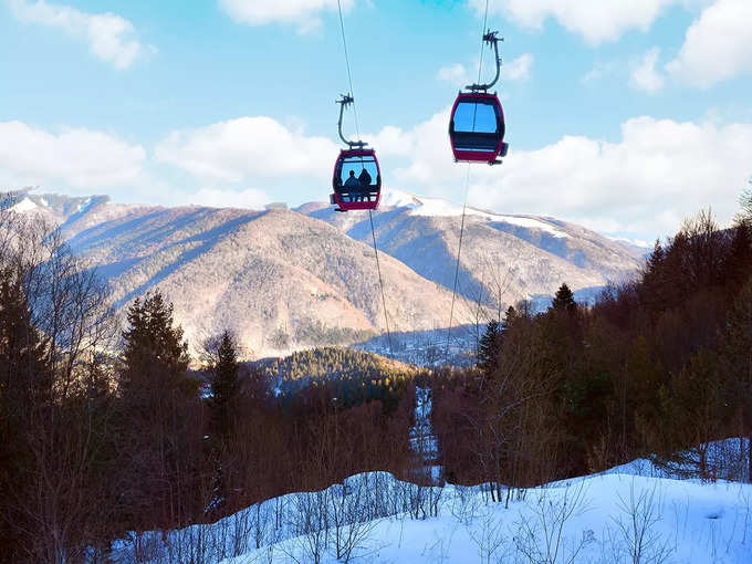 एशिया का दूसरा सबसे ऊंचा और सबसे लंबा रोपवे - Cable Car Ride