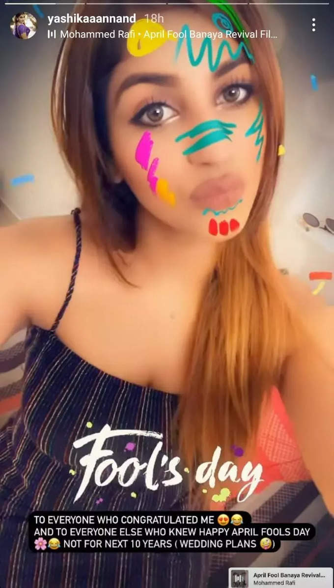 Yashika Insta Story