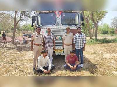 प्याज की कट्टों की आड़ में नशे का कारोबार, पंजाब के रास्ते जोधपुर जा रहा था डोडा पोस्त