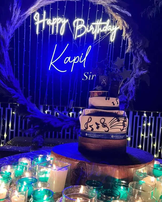 kapil bday cake