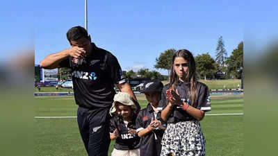 निरोपाच्या सामन्यात १४ धावांवर बाद; मुलांच्या समोर क्रिकेटपटू ढसा ढसा रडू लागला
