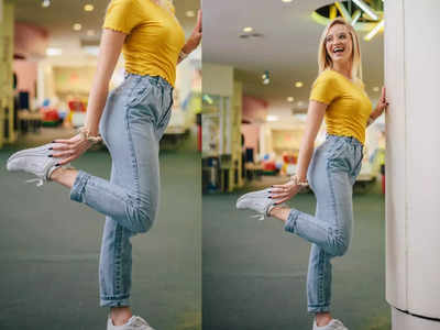 पर्सनालिटी को बोल्ड और अट्रैक्टिव बना सकती हैं ये Jeans, हाई राइज स्टाइल में उपलब्ध
