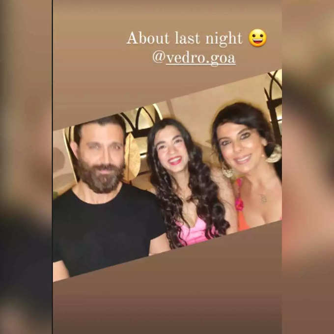 hrithik roshan with saba azad