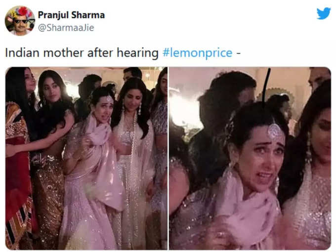 नींबू का दाम जानने के बाद भारतीय मां...