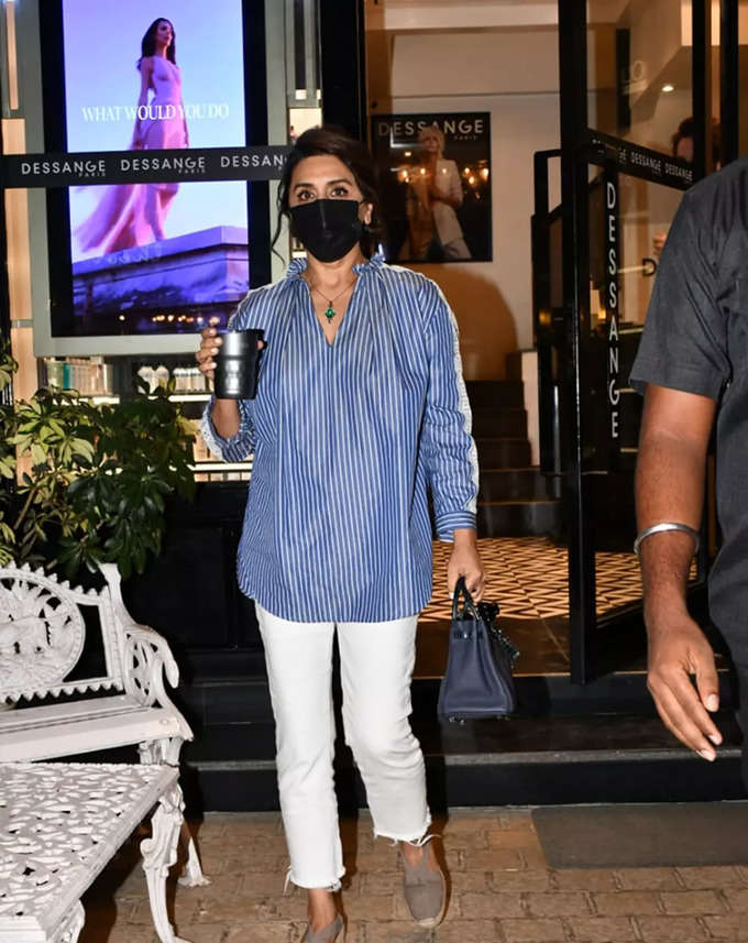 Ranbir marriage mother Neetu Kapoor stepped out for a salon session