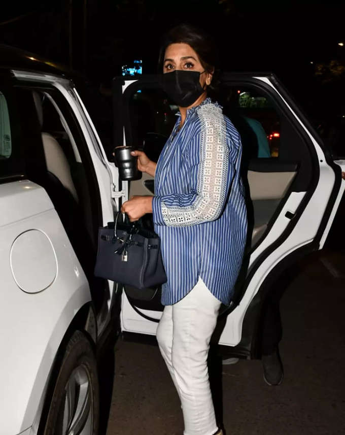 Ranbir marriage mother Neetu Kapoor stepped out for a salon session