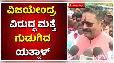 ವಿಜಯೇಂದ್ರ ಯಾವ ಗಿಡದ ತಪ್ಪಲು? ನಮ್ಮ ಮುಂದೆಯೇ ಹುಟ್ಟಿದ ಹುಡುಗ : ಯತ್ನಾಳ್