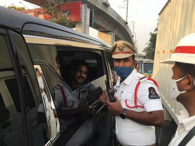 Hyderabad Traffic Police fine to Naga Chaitanya