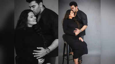Kratika Sengar Maternity Photoshoot: प्रेगनेंट कृतिका सेंगर ने नए फोटोशूट में फ्लॉन्ट किया बेबी बंप, यूं किस करते नजर आए पति निकितन धीर