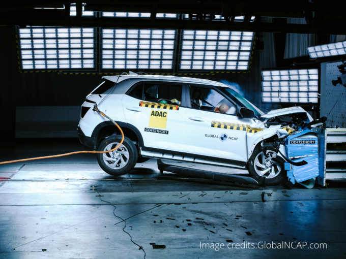 Creta crash test