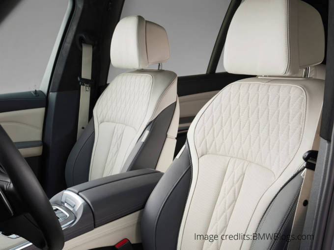 BMW X7 2023 seats