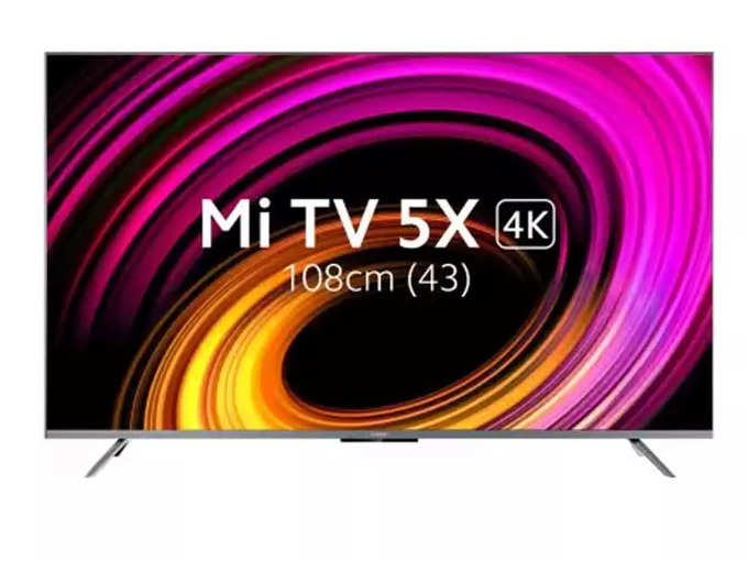 ​Mi 5X 108 cm (43 inch) Ultra HD (4K) LED Smart Android TV with Dolby Atmos and Dolby Vision