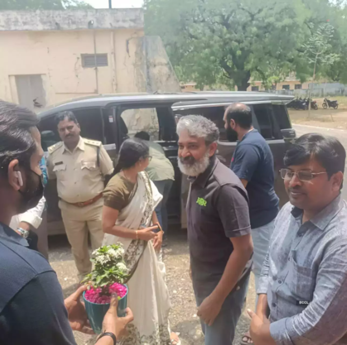 rajamouli visited asifabad