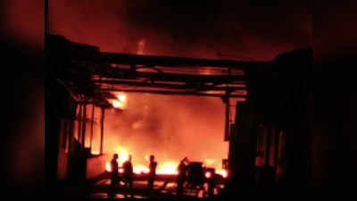 Andhra Pradesh Fire : आंध्र प्रदेशमध्ये केमिकल कंपनीत स्फोट झाल्यानं भीषण आग, ६ जणांचा होरपळून मृत्यू