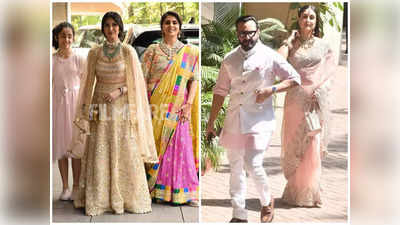 Ranbir Alia Marriage Photos: भाई रणबीर की शादी में पति सैफ संग करीना ने दिखाया रॉयल लुक, मां नीतू पड़ीं सबपर भारी