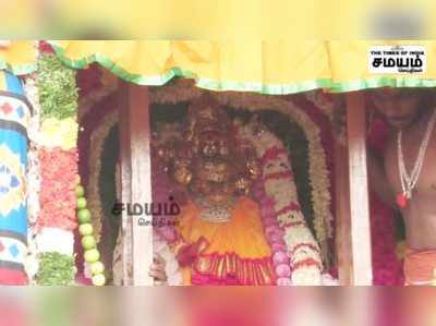 திருச்சி உறையூர் வெக்காளியம்மன் கோயில் தேரோட்டம்; ஆடி அசைந்து வந்த தேர்!