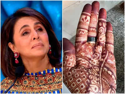 Alia - Ranbir Wedding : रणबीरच्या लग्नात अशा सजल्या नीतू कपूर; मेहंदीतून पतीच्या आठवणींना असा दिला उजाळा