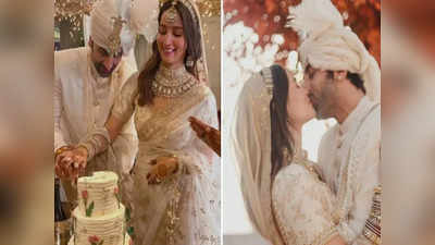 Ranbir-Alia Wedding: फेरे लेने के बाद आलिया भट्ट और रणबीर कपूर ने काटा बेहद प्यारा केक, शैंपेन के साथ लाइफ को किया चियर्स