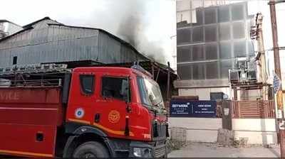 Noida Fire: इलेक्ट्रिकल पैनल बनाने वाली कंपनी में लगी भीषण आग, कड़ी मशक्कत के बाद पाया काबू, देखें वीडियो