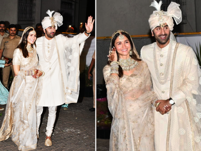 कॉपी किया रे! शादी में आलिया भट्ट ने पहनी वो साड़ी, जिसमें कंगना रनौत दो साल पहले ही दिखा चुकी हैं जलवा