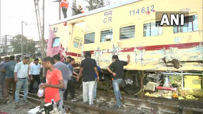 రైలు ప్రమాదం: పుదుచ్చేరి ఎక్స్‌ప్రెస్‌ను వెనుక నుంచి ఢీకొట్టిన గడగ్ ఎక్స్‌ప్రెస్