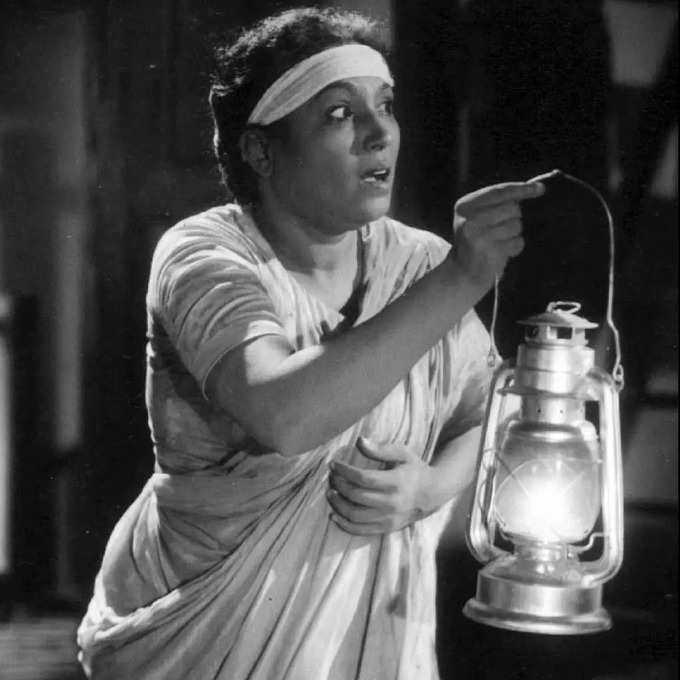 Lalita Pawar in a film&#39;s scene
