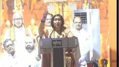 Sadhvi Ritambhara: हम हिंदू राष्ट्र बनाकर रहेंगे, कानपुर में बोलीं साध्वी ऋतंभरा