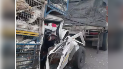 भीषण अपघात: मुंबई-पुणे एक्स्प्रेस वेवर पिकअप-ट्रकच्या अपघातात एक ठार