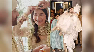 <strong>Alia Ranbir Wedding : </strong>आलिया-रणबीर कपूरच्या लग्नात होती एक आगळीवेगळी खासियत, जी तुम्हीही केली का नोटिस? पुन्हा एकदा व्यवस्थित बघा फोटो..!