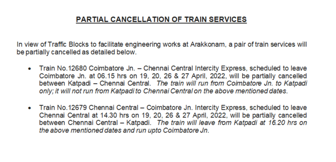 chennai coimbatore intercity express