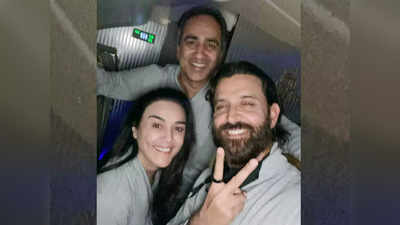 Preity Zinta को फ्लाइट में बच्चे संभालने में हो रही थी दिक्कत, Hrithik Roshan ने जो किया वो दिल जीत लेगा