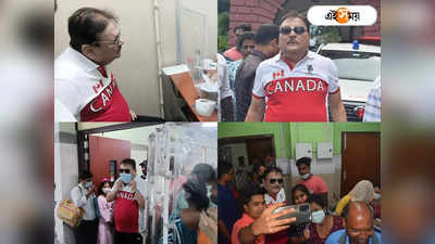 SSKM হাসপাতালের আউটডোরের লাইনে Madan Mitra!