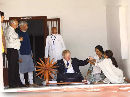 PM Boris Johnson Gujarat Visit: જુઓ UKના PM બોરિસ જોનસનના ગુજરાત પ્રવાસના Photos 