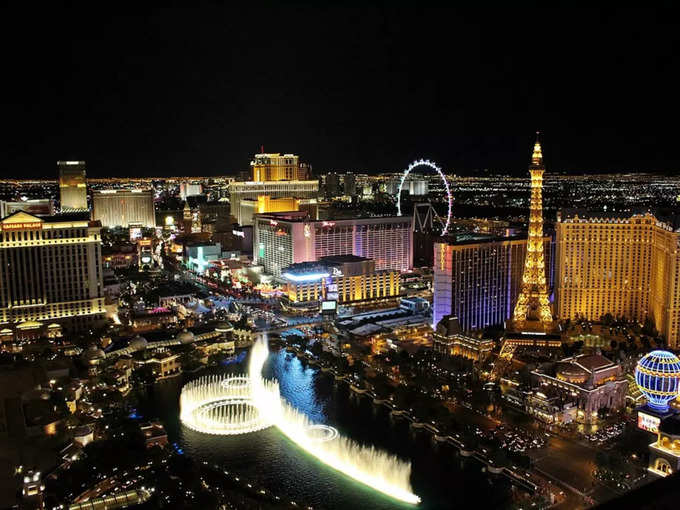 నాసా (NASA) ప్రకారం భూమిపై అత్యంత కాంతివంతమైన నగరం లాస్ వెగాస్ (Las Vegas)