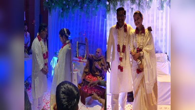 પરિવાર અને મિત્રોની હાજરીમાં IAS Tina Dabi અને IAS Pradeep Gawandeએ સાદગીથી કર્યા લગ્ન, ગયા મહિને કરી હતી સગાઈ