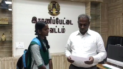 கலெக்டரை தனியாக சந்தித்த 12ஆம் வகுப்பு மாணவி; காரணம் என்ன தெரியுமா?