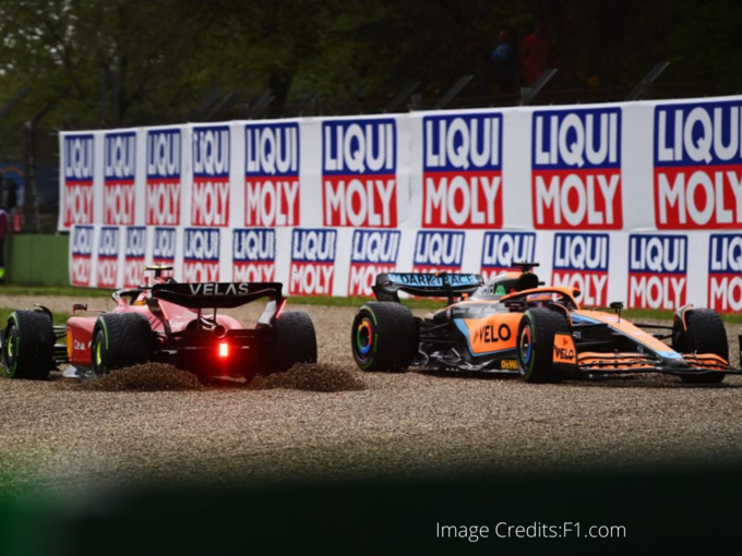 F1 IMOLA GP Crash