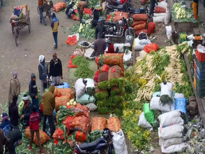 दिल्ली का गाजीपुर मंडी - Ghazipur Mandi in Delhi in Hindi