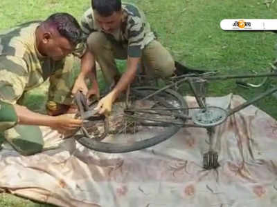 Murshidabad News: হাওয়ার বদলে সাইকেল টায়ারে কী ঠাসা! সীমান্তে হাতেনাতে পাকড়াও পাচারকারী