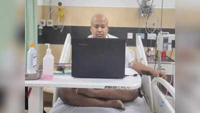कैंसर से जंग: कीमो के दौरान अस्पताल से ही दिया शख्स ने इंटरव्यू, फोटो देख लोग हुए इंस्पायर