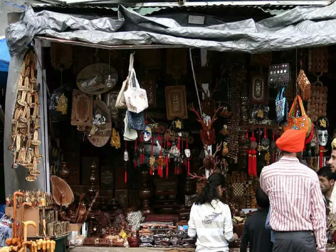 मशोबरा में लक्का बाजार - Lakka Bazar in Mashobra