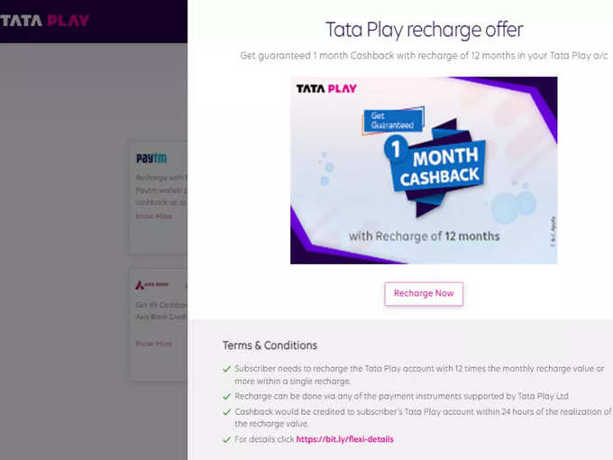 TATA PLAY OFFER