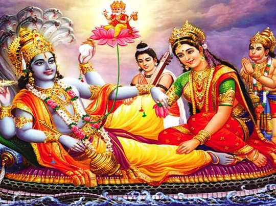 lord vishnu and mata laxmi story